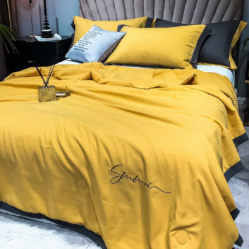 Pure color quilt