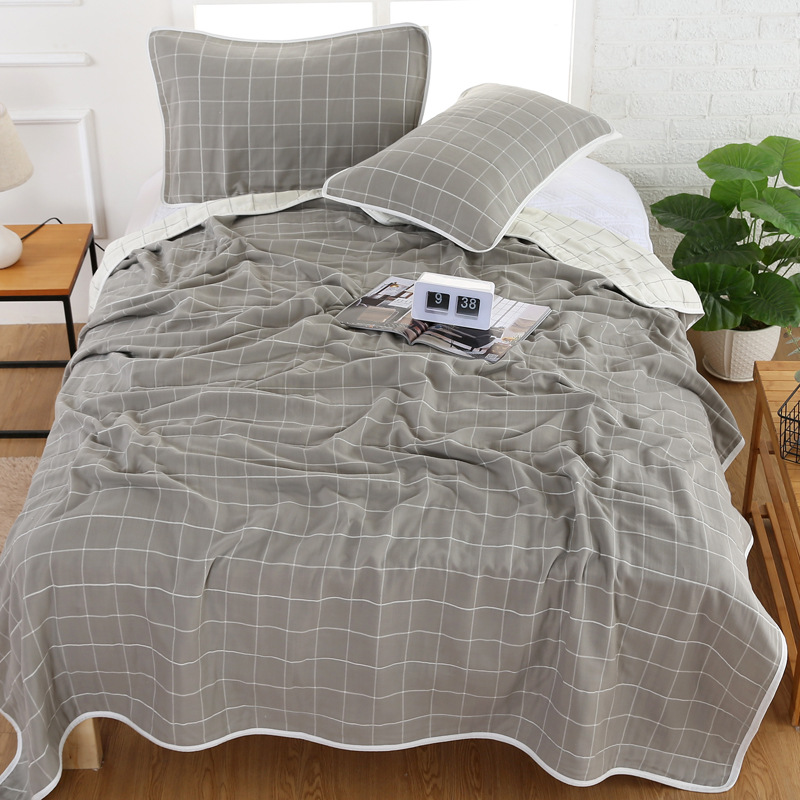 Grid towel blanket