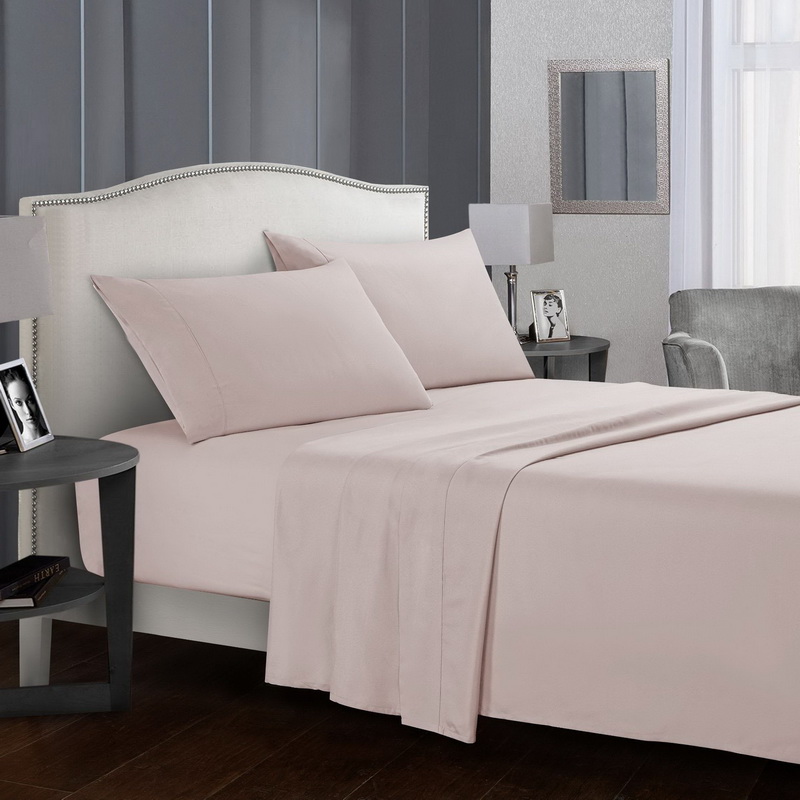 Mill fabric fitted sheet