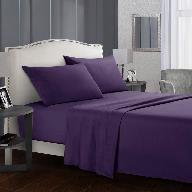 Mill fabric fitted sheet